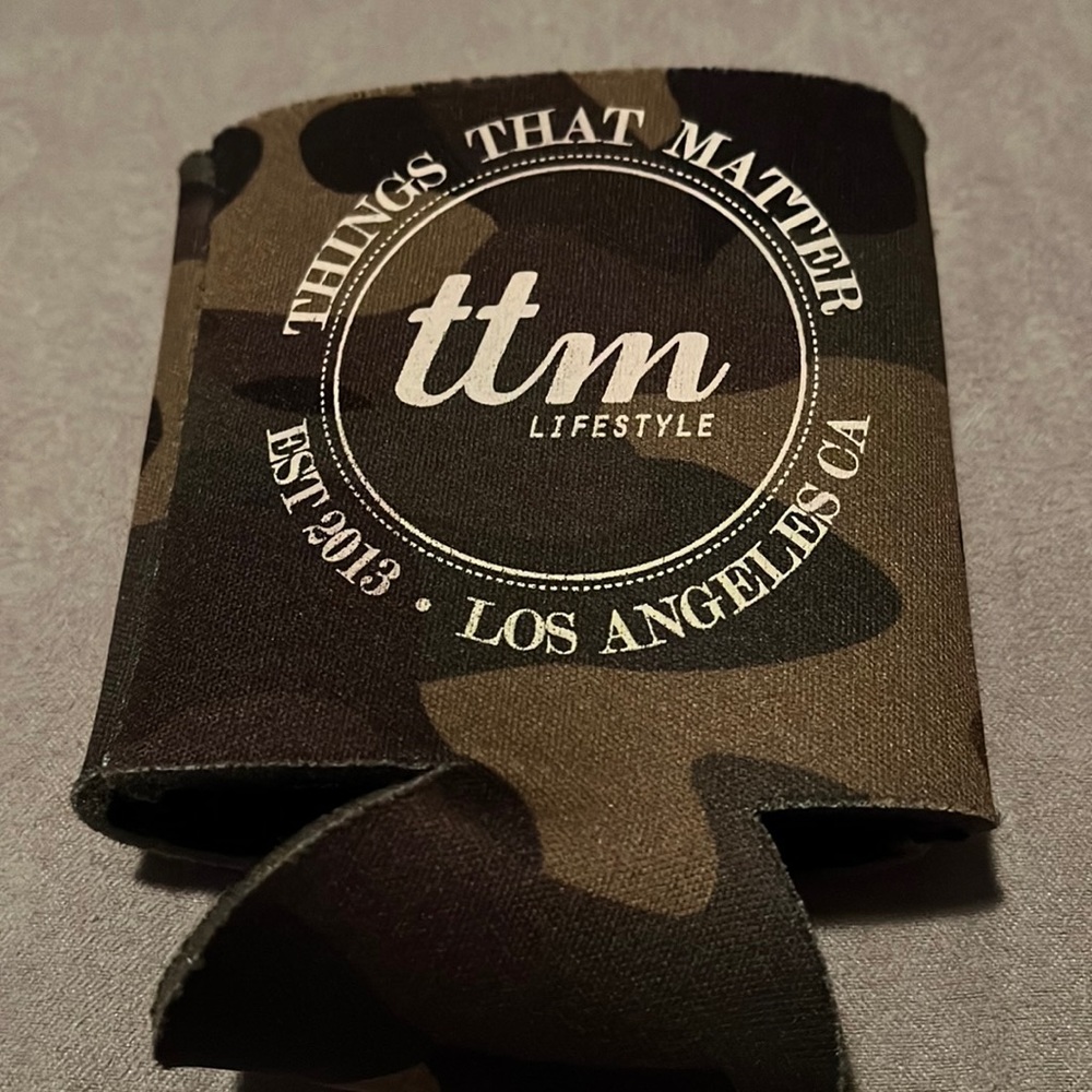 TTM military koozie